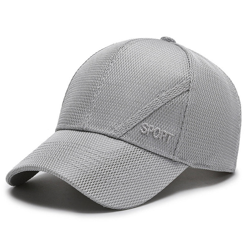 Hat Men's Baseball Cap Women's Mesh Sports Running Breathable