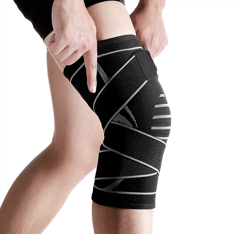Rodilleras de ciclismo presurizadas de punto