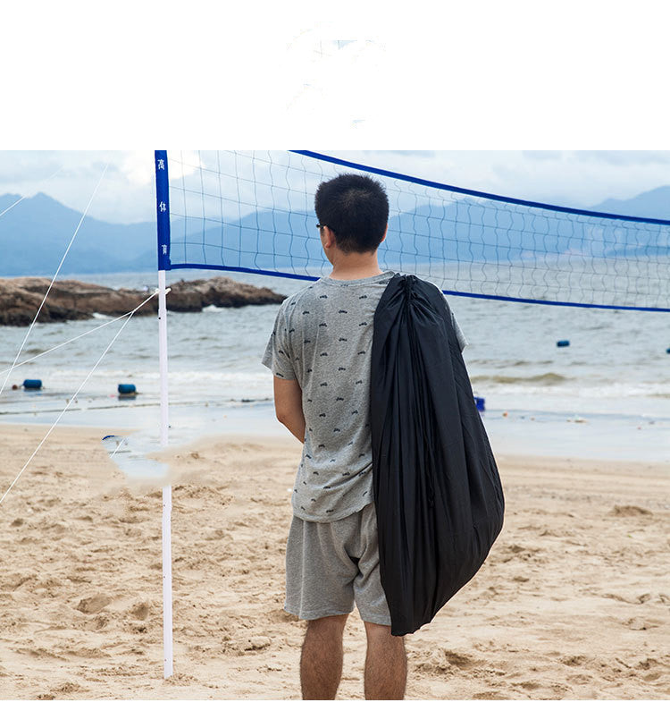 Folding Volleyball Net Rack Adjustable Height Badminton Net Ourdoor Ball Sports Accessories Use For Beach