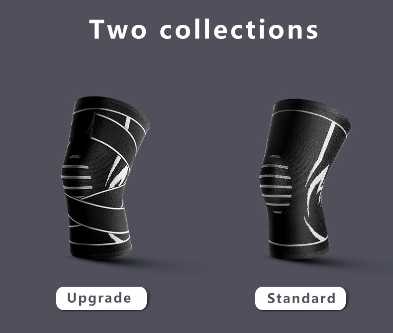 Rodilleras de ciclismo presurizadas de punto