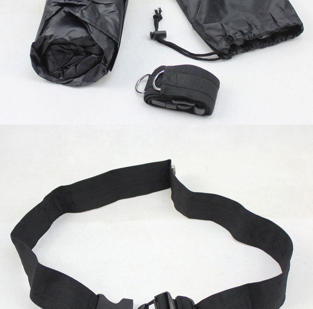 Paracaídas de 56 pulgadas para entrenamiento de velocidad de carrera.