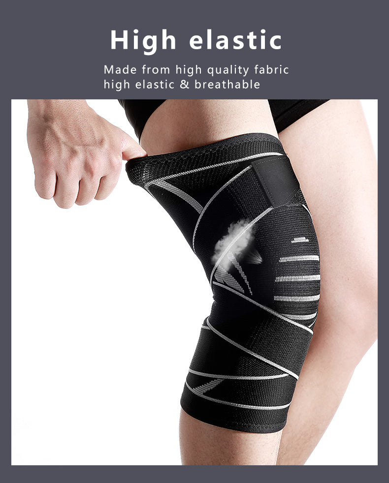 Rodilleras de ciclismo presurizadas de punto