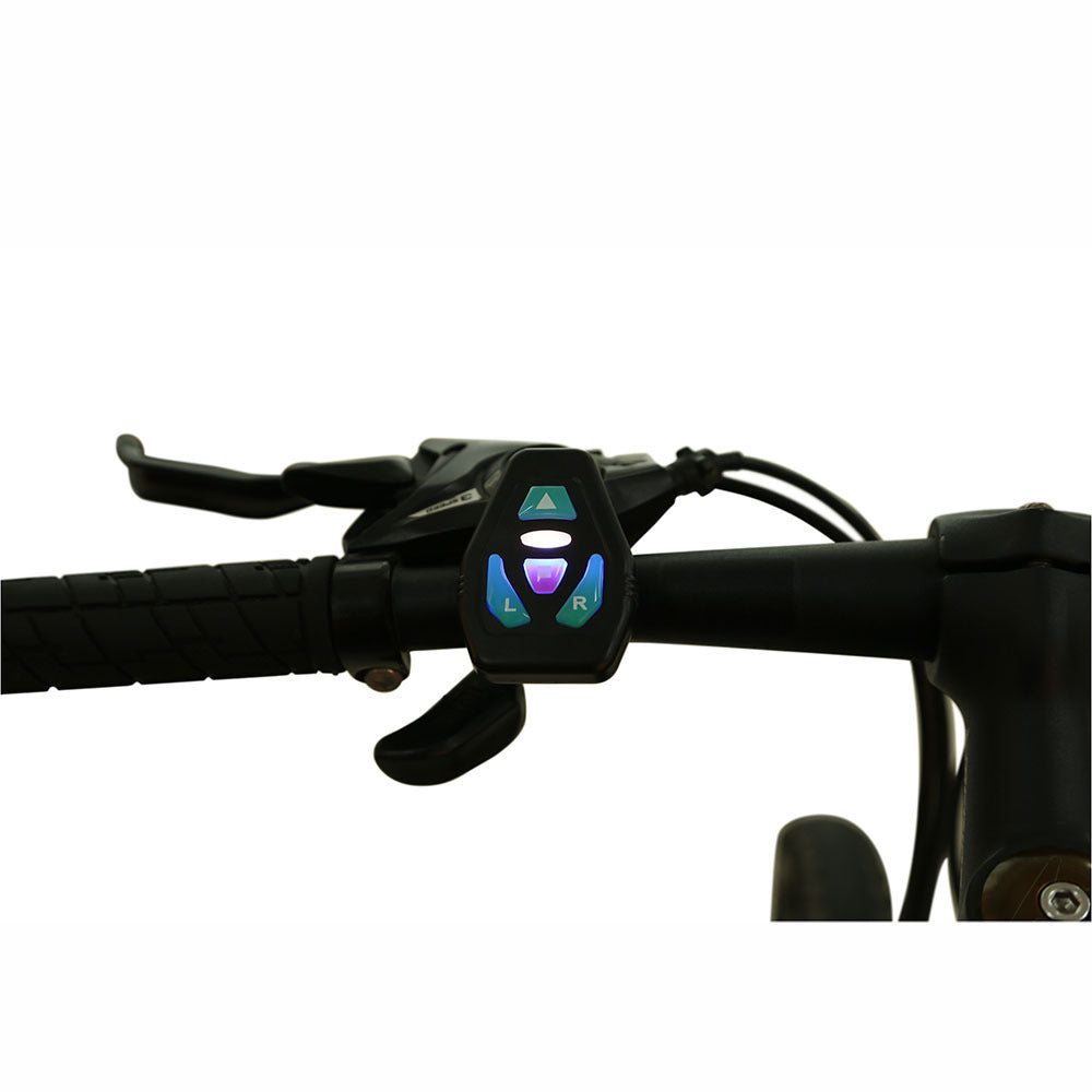 Mochila reflectante recargable por USB con luz LED intermitente y control remoto para deportes al aire libre, bolsa de seguridad, equipo para ciclismo.