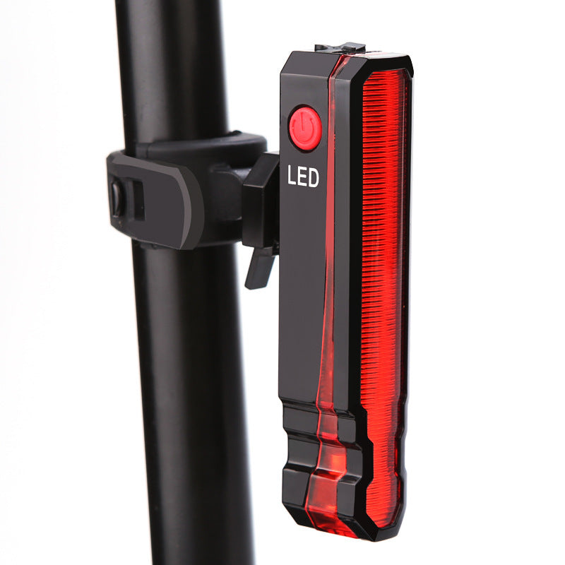 Luz trasera para bicicleta de ciclismo, luz trasera láser