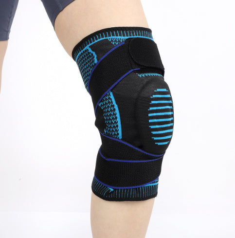 Rodillera deportiva de silicona para fitness y running