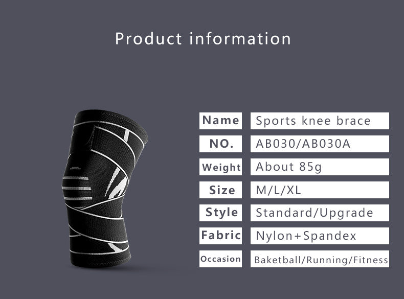 Rodilleras de ciclismo presurizadas de punto