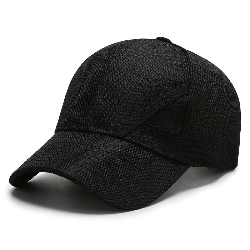 Hat Men's Baseball Cap Women's Mesh Sports Running Breathable